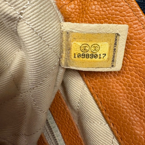 Tangerine Orange Chanel Shoulder Bag - Picture 9 of 9